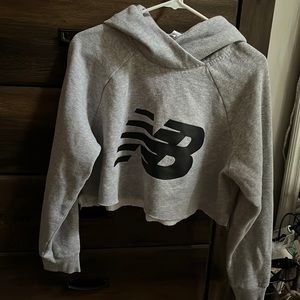 new balance hoodie crop top